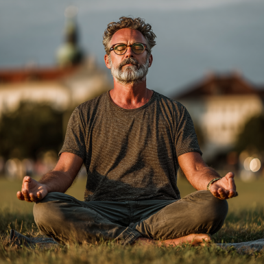 Приятна консултация между инструктор и възрастна жена в уютна среда